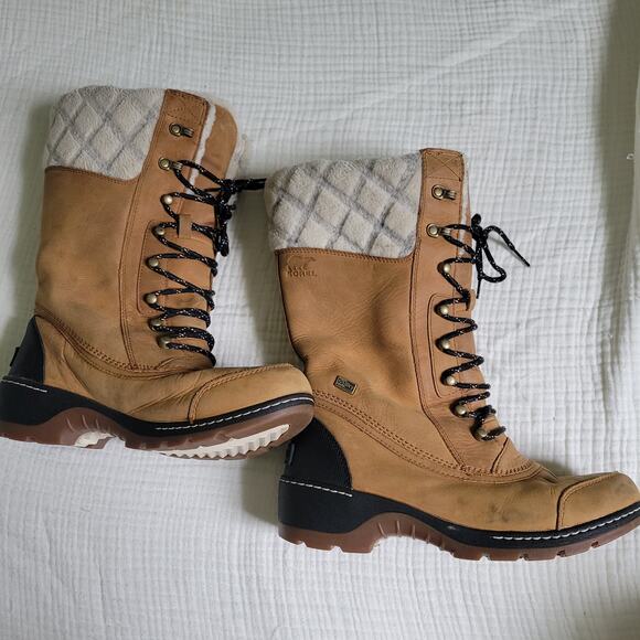 Sorel Tan Winter & Rain Boots - Picture 4 of 10